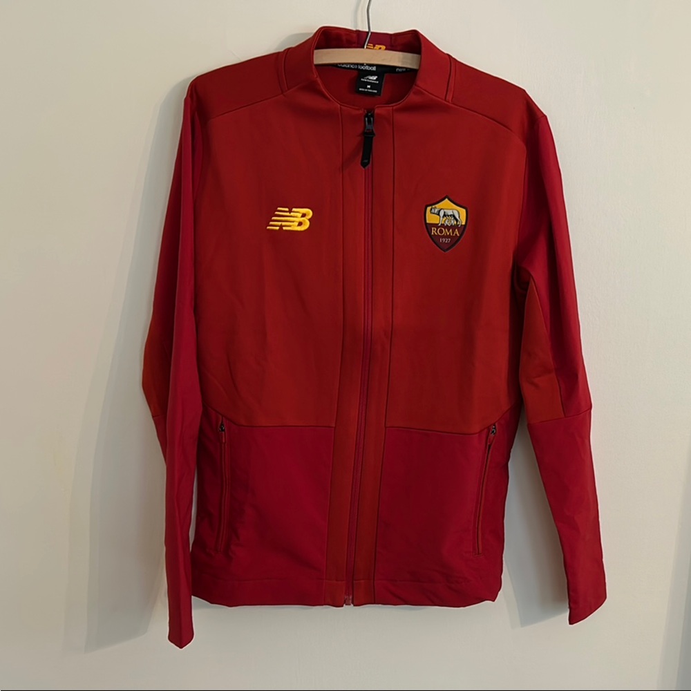 New Balance Red Roma Soccer Jacket